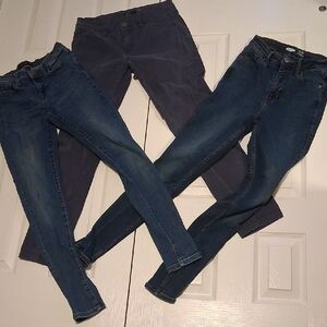 Size 2 Women's Blue Jeans Lot